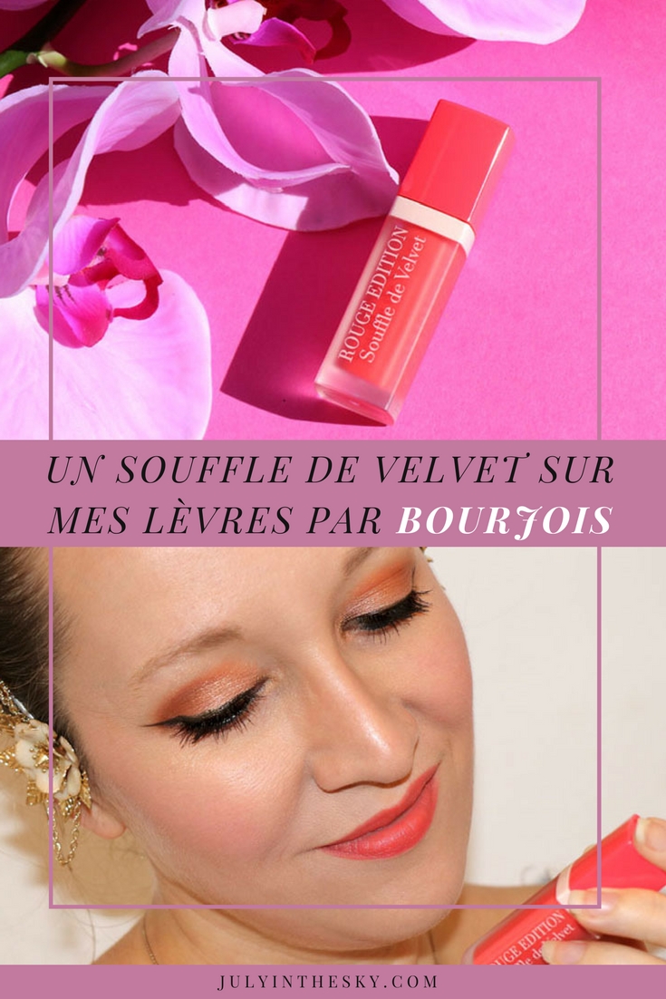 blog beauté souffle de velvet bourjois vipeach avis test swatch