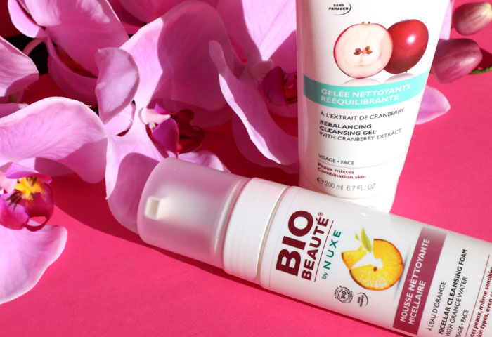 Deux nettoyants Bio Beauté By Nuxe au banc d'essai