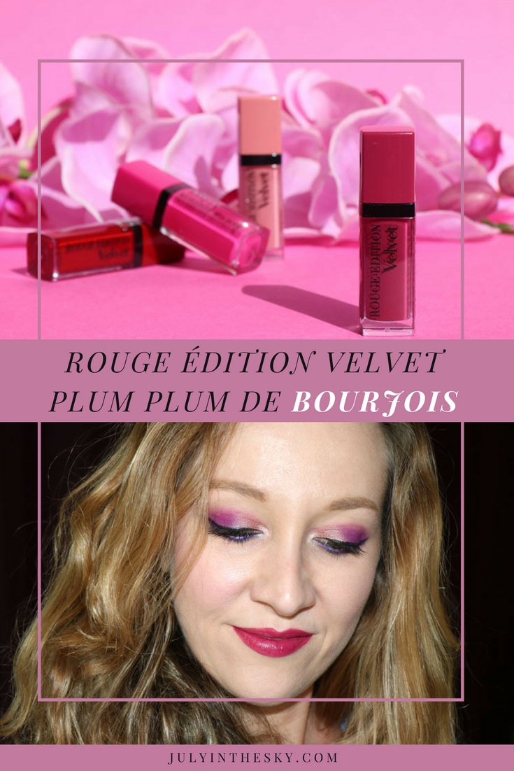 blog beauté rouge édition velvet bourjois plum plum girl avis test