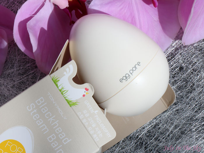 blog beauté egg pore blackhead steam balm tony moly avis test