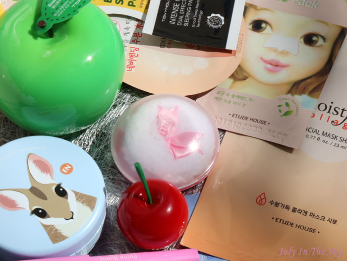 blog beauté haul jolse tony moly etude house holika holika the face shop innisfree