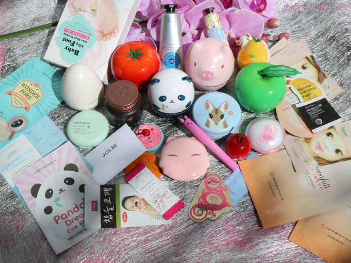 blog beauté haul jolse tony moly etude house holika holika the face shop innisfree