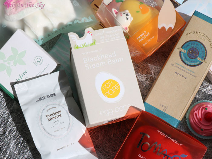 blog beauté haul jolse tony moly etude house holika holika the face shop innisfree