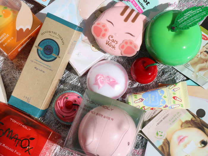 blog beauté haul jolse tony moly etude house holika holika the face shop innisfree