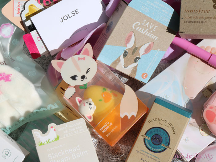 blog beauté haul jolse tony moly etude house holika holika the face shop innisfree