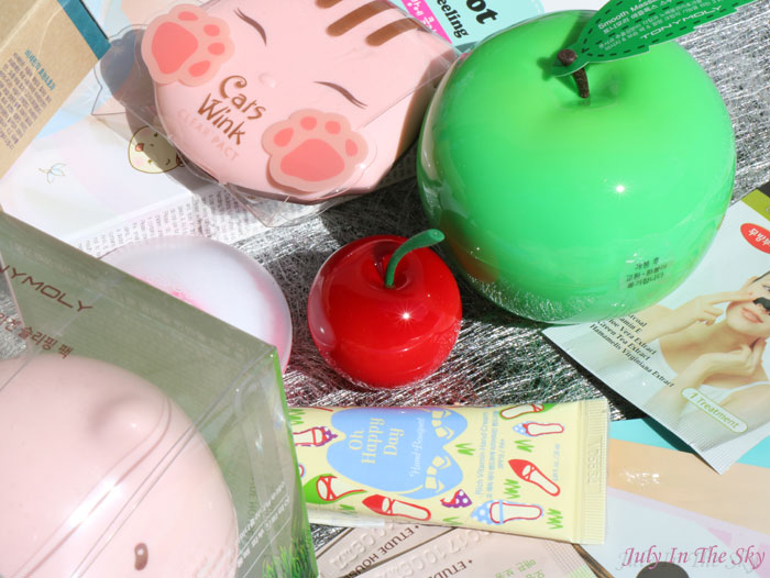 blog beauté haul jolse tony moly etude house holika holika the face shop innisfree