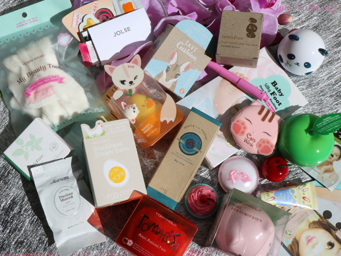 blog beauté haul jolse tony moly etude house holika holika the face shop innisfree