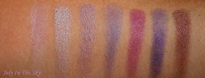 blog beauté fard makeup geek eyeshadow foiled pressed duochrome avis test z palette swatch