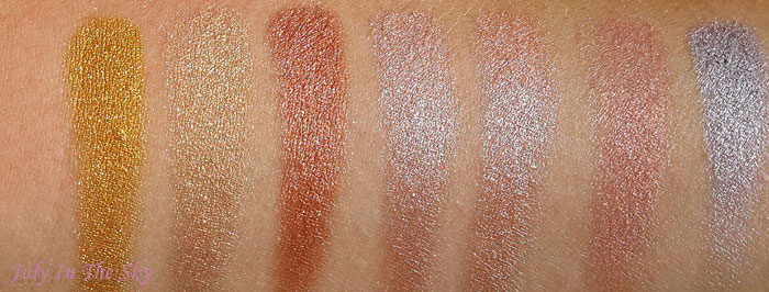 blog beauté fard makeup geek eyeshadow foiled pressed duochrome avis test z palette swatch