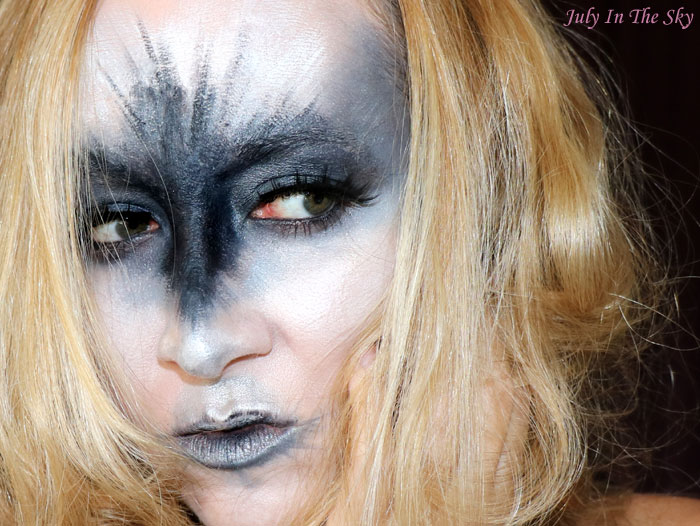 blog beauté monday shadow challenge black swan make-up artistique