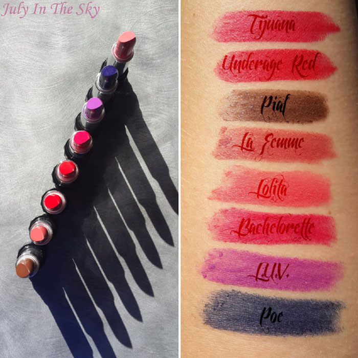 blog beauté kat von d france studded kiss lipstick swatch