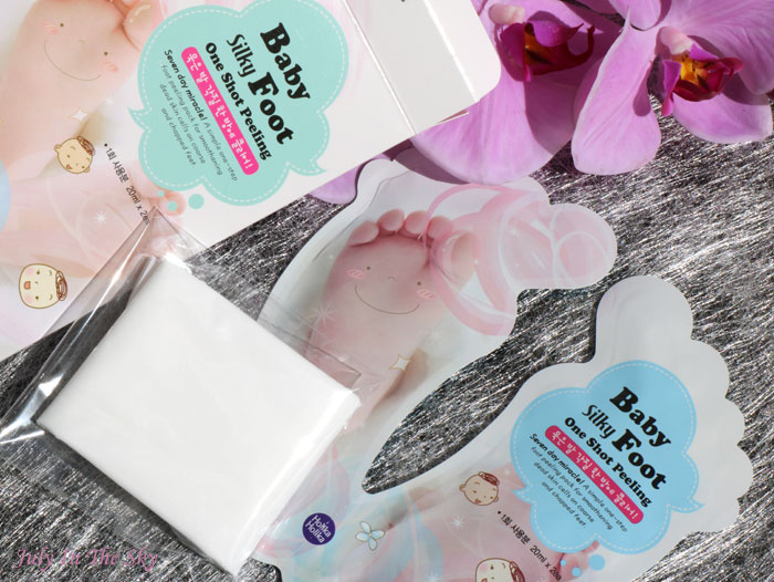 blog beauté holika holika baby silky foot one shot peeling