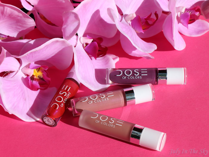 blog beauté dose of colors matte lipstick truffle classic gloss burning love rosé toxic