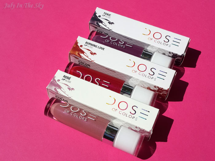 blog beauté dose of colors matte lipstick truffle classic gloss burning love rosé toxic