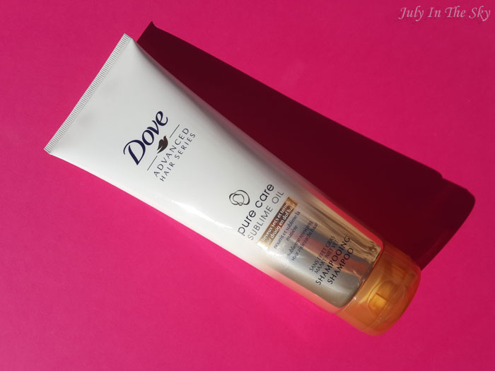 blog beauté dove pure care sublime oil shampooing