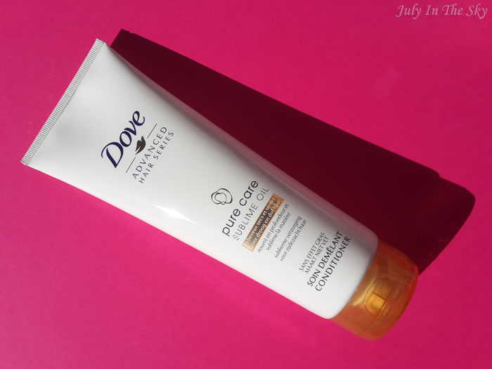 blog beauté dove pure care sublime oil soin démélant