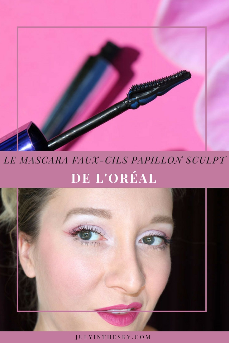 blog beauté mascara faux cils papillon sculpt l'oreal avis test