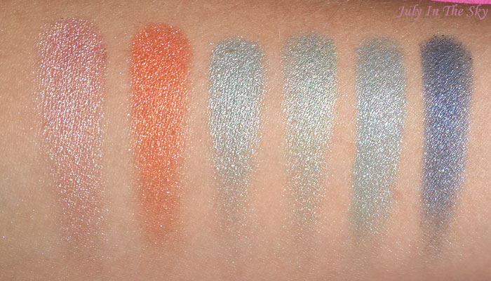 blog beauté BH Cosmetics galaxy chic swatch