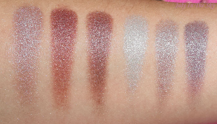 blog beauté BH Cosmetics galaxy chic swatch