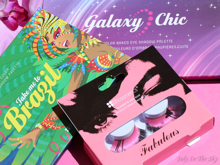 blog beauté BH Cosmetics take me to Brazil galaxy chic