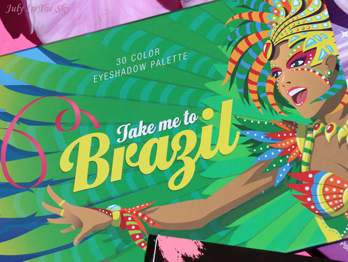 blog beauté BH Cosmetics take me to Brazil