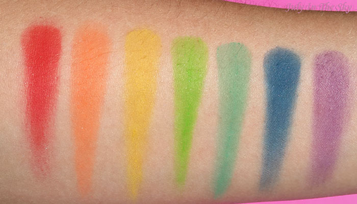 blog beauté BH Cosmetics take me to Brazil swatch