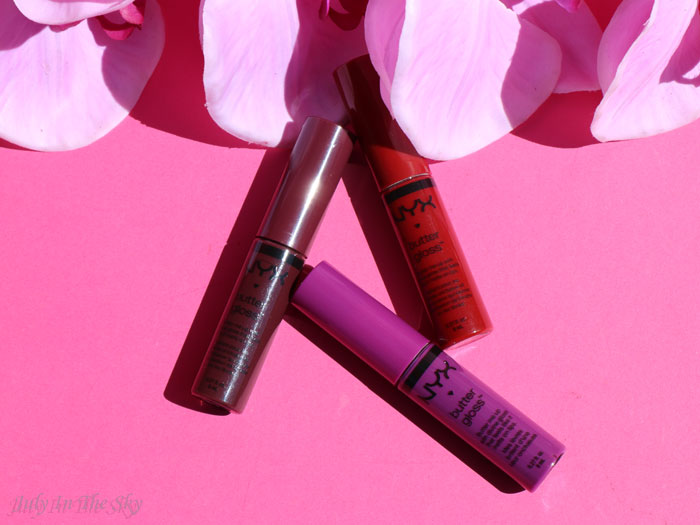 July In The Sky ; blog beauté nyx butter gloss avis