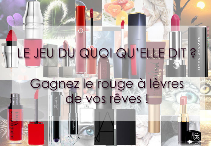 concours blog beauté jeu quoi qu'elle dit pinterest