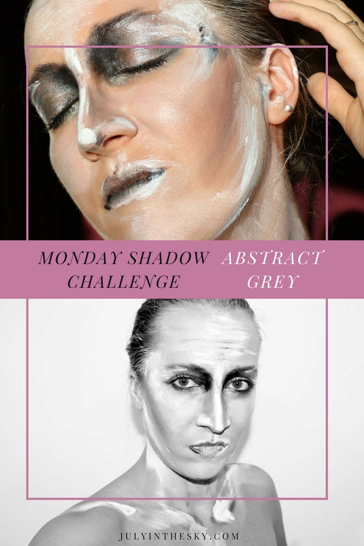 blog beauté maquillage monday shadow challenge abstract grey