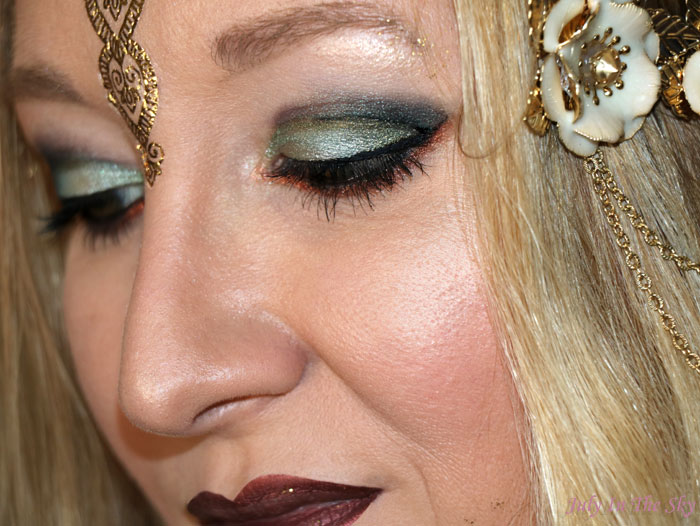 blog beauté monday shadow challenge arabian green