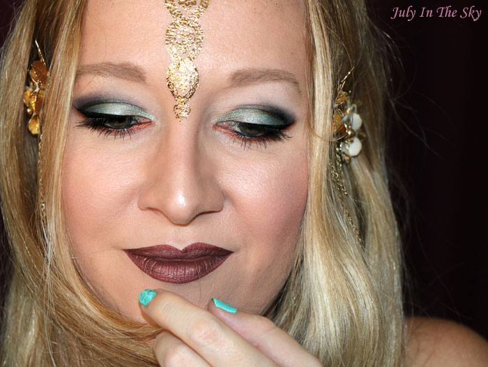 blog beauté monday shadow challenge arabian green