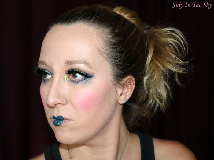 blog beauté monday shadow challenge navy manga make-up artistique