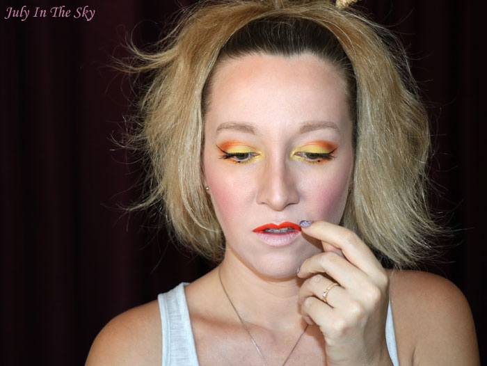 blog beauté monday shadow challenge mustard geisha