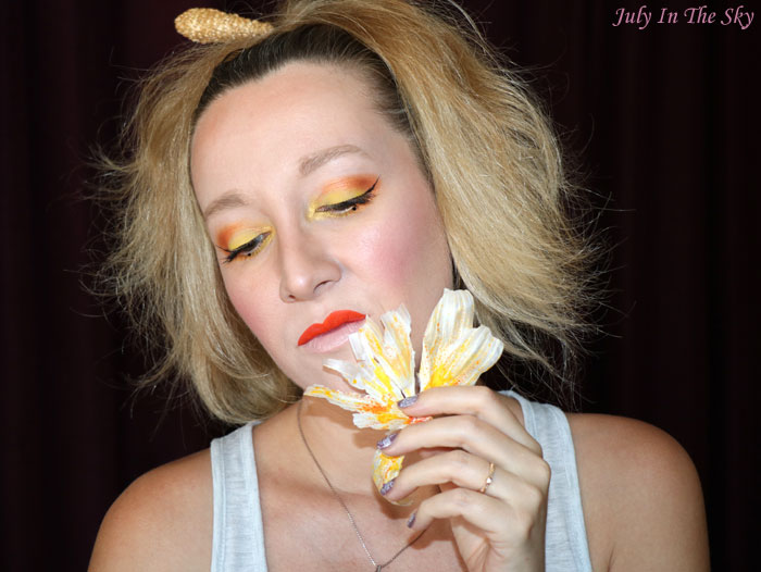 blog beauté monday shadow challenge mustard geisha