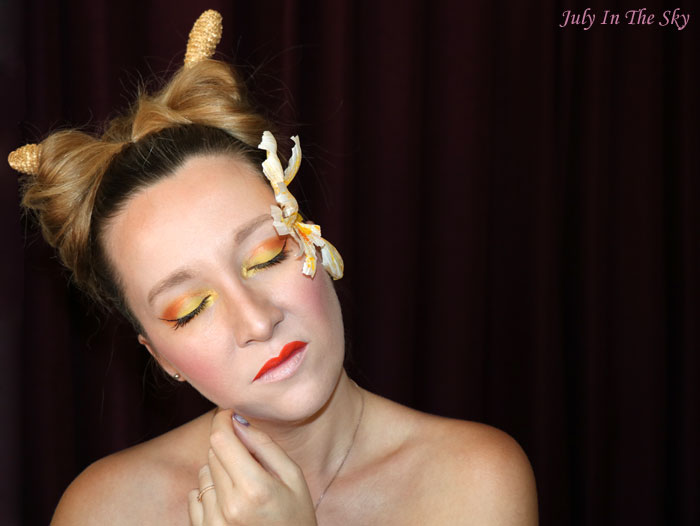 blog beauté monday shadow challenge mustard geisha