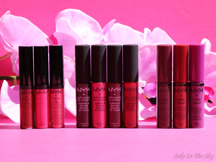 blog beauté nyx butter gloss xtreme lip cream soft matte lip cream