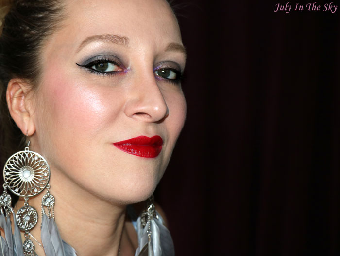 blog beauté nyx xtreme lip cream absolute red swatch