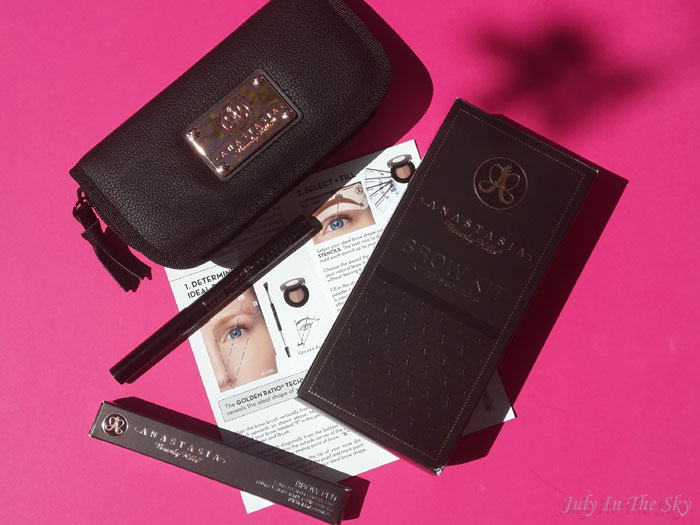 blog beauté routine sourcils blonds anastasia beverly hills