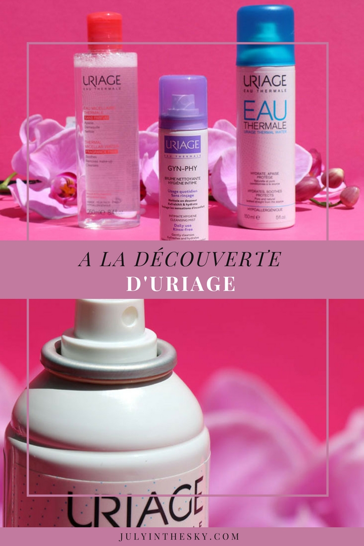 blog beauté uriage eau thermal gyn-phy eau micellaire avis test