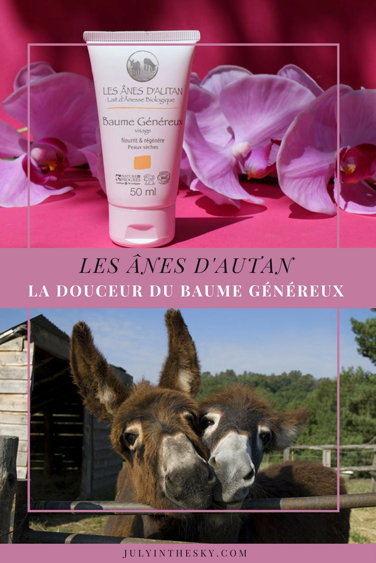 blog beauté baume genereux les anes d'autan