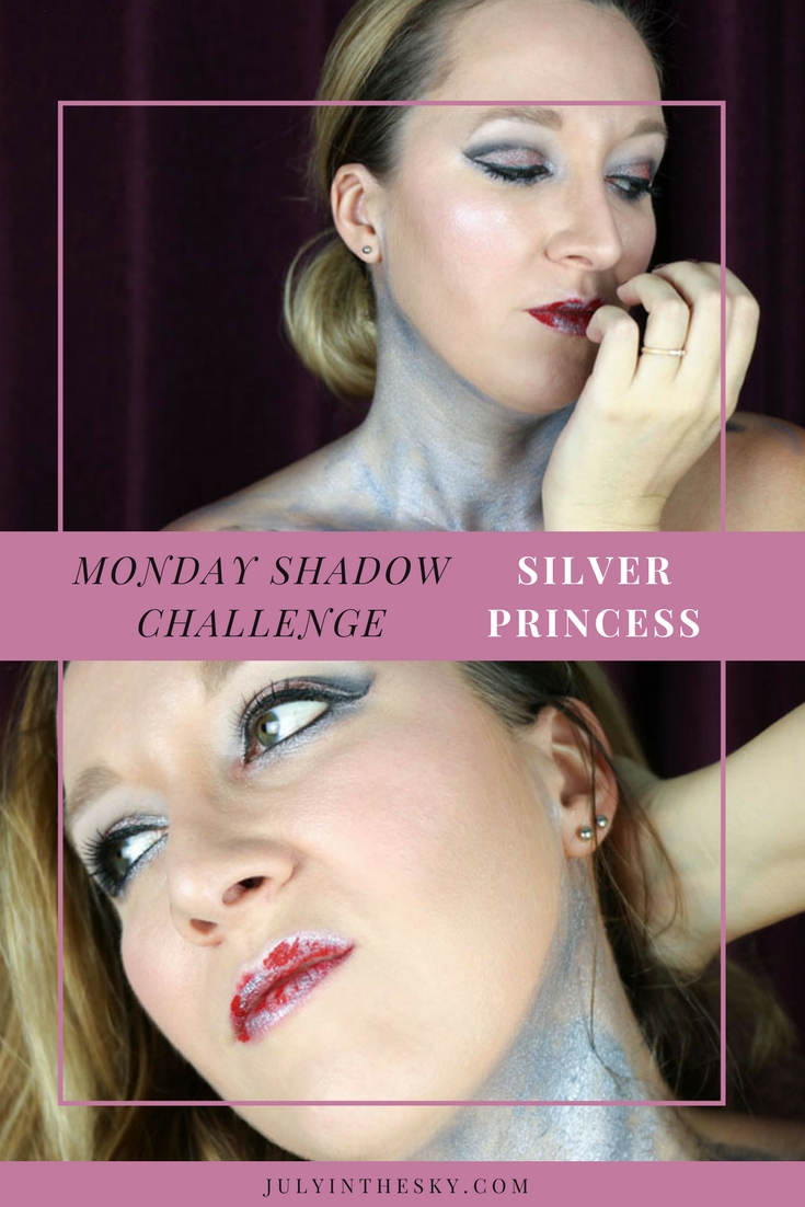 blog beauté maquillage monday shadow challenge silver princess