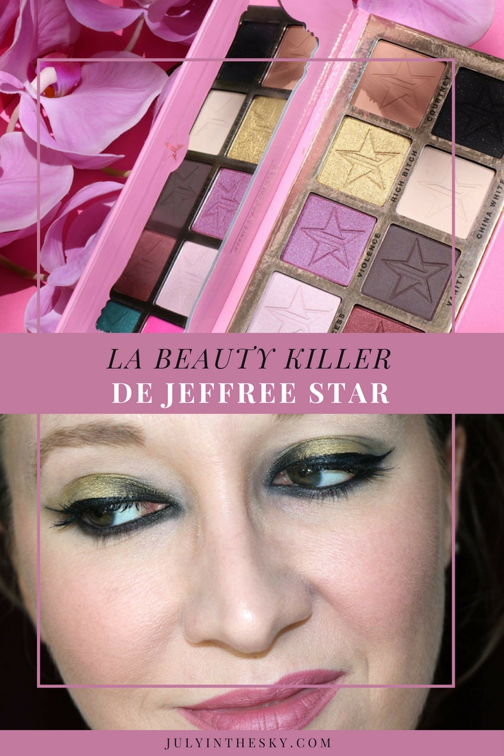 blog beauté palette beauty killer jeffree star avis swatch