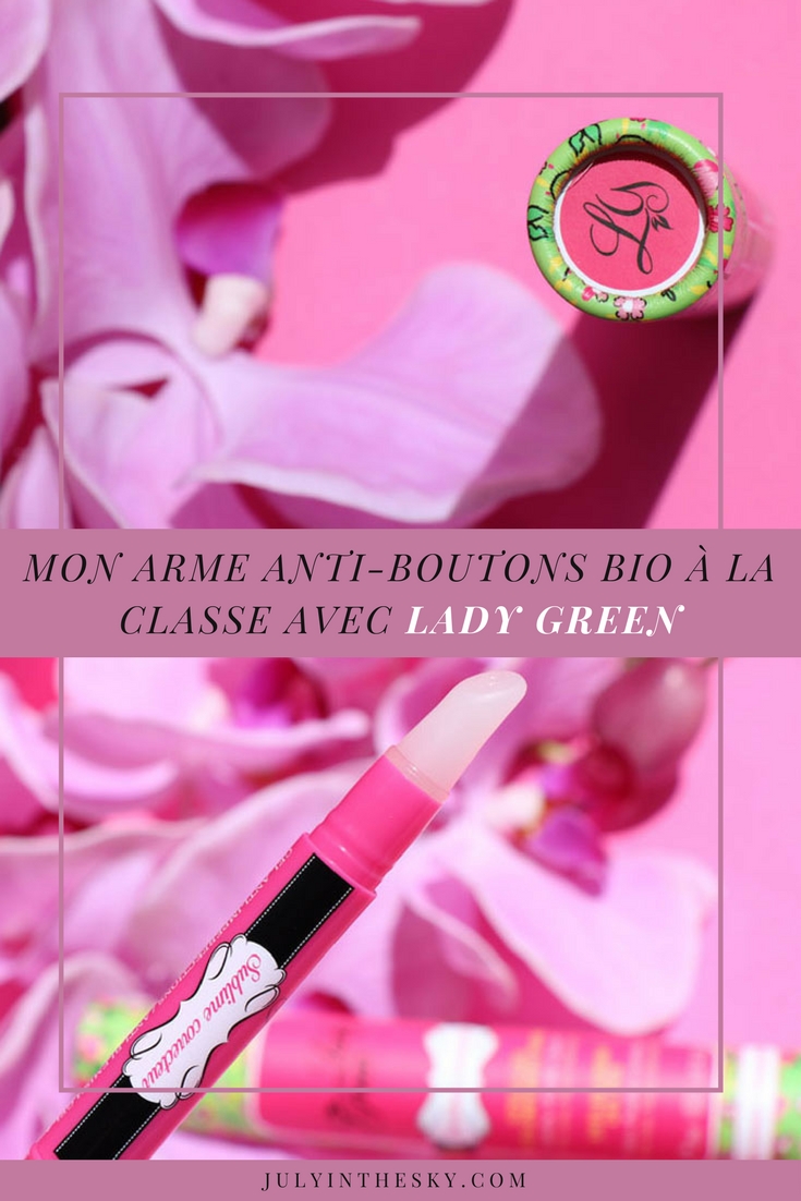 blog beauté Sublime Correcteur stylo gel anti imperfections Lady Green