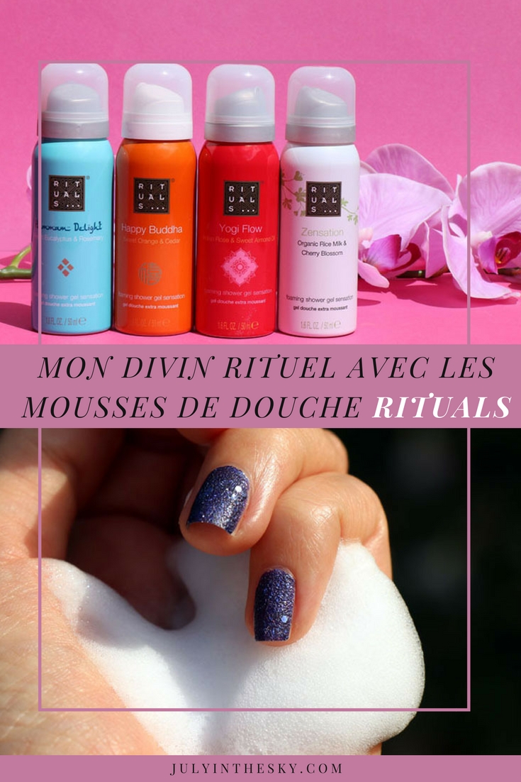 blog beauté mousse de douche rituals