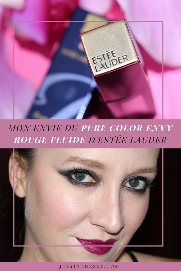 blog beauté pure color envy rouge fluide estée lauder