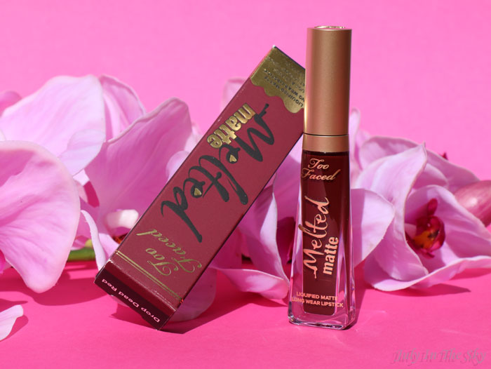 blog beauté avis melted matte too faced drop dead red