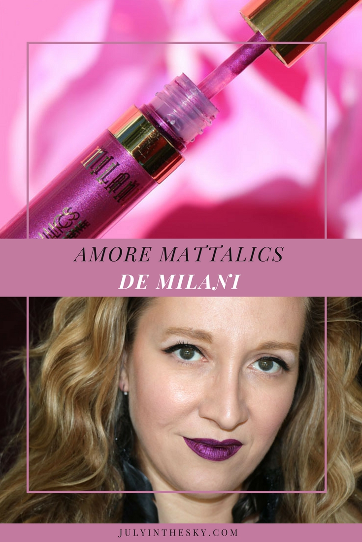 blog beauté milani amore mattalics raving