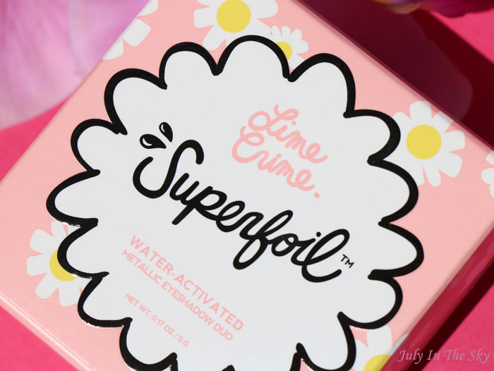 blog beauté lime crime swatch superfoil barbarella electric avis