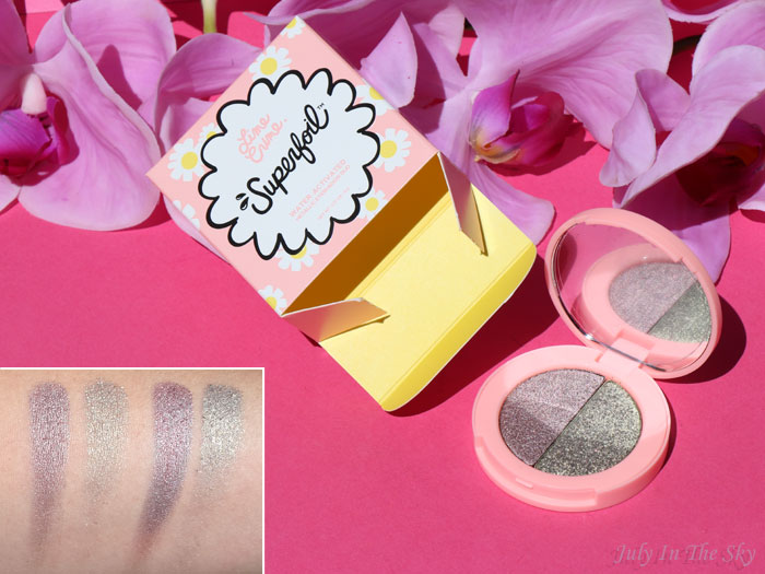 blog beauté lime crime swatch superfoil barbarella electric avis