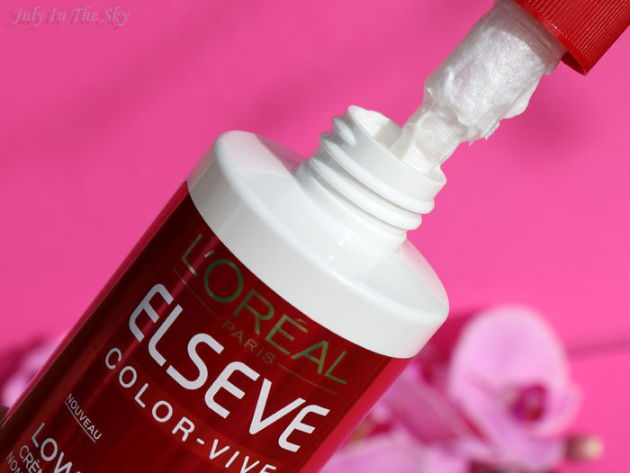 blog beauté low shampoo elsève color vive l'oréal avis